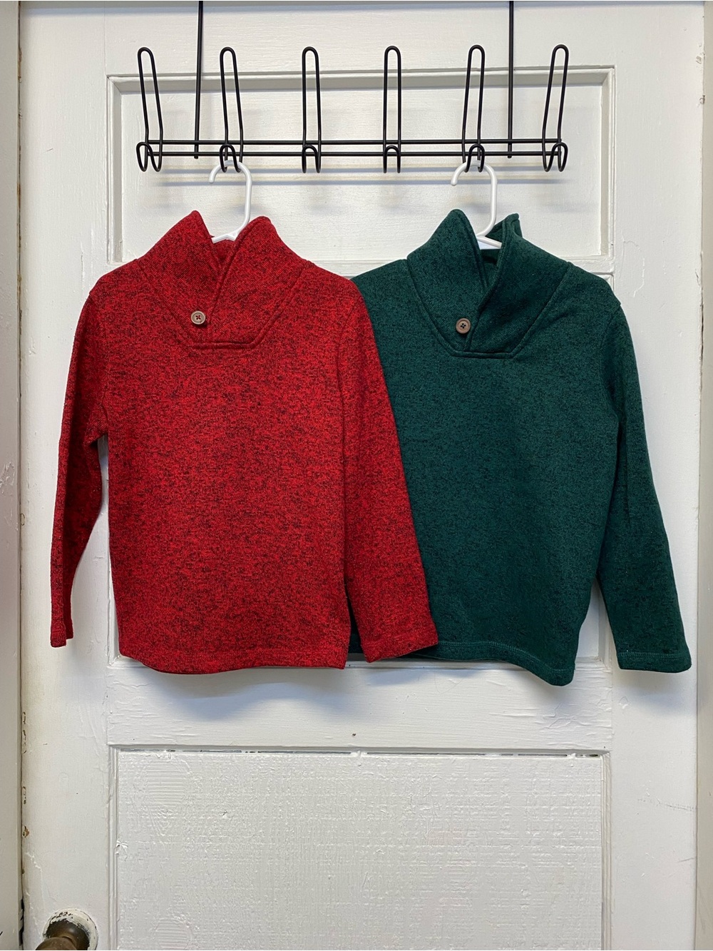 Jumping Beans toddler Boys Shawl Collar Pullover Sweaters bundle of 2 Size 5T